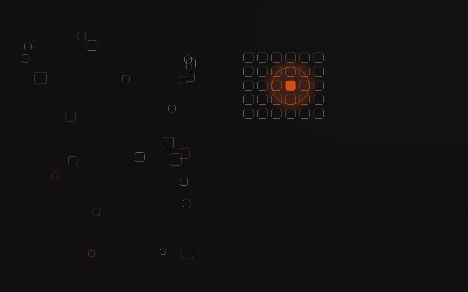 Abstracte visualisatie van een applicatie die met AI is gebouwd