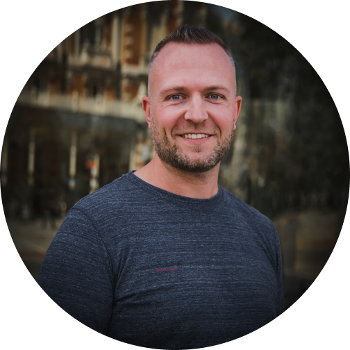 Michael, Senior front-end developer & designer bij Tulipsoft